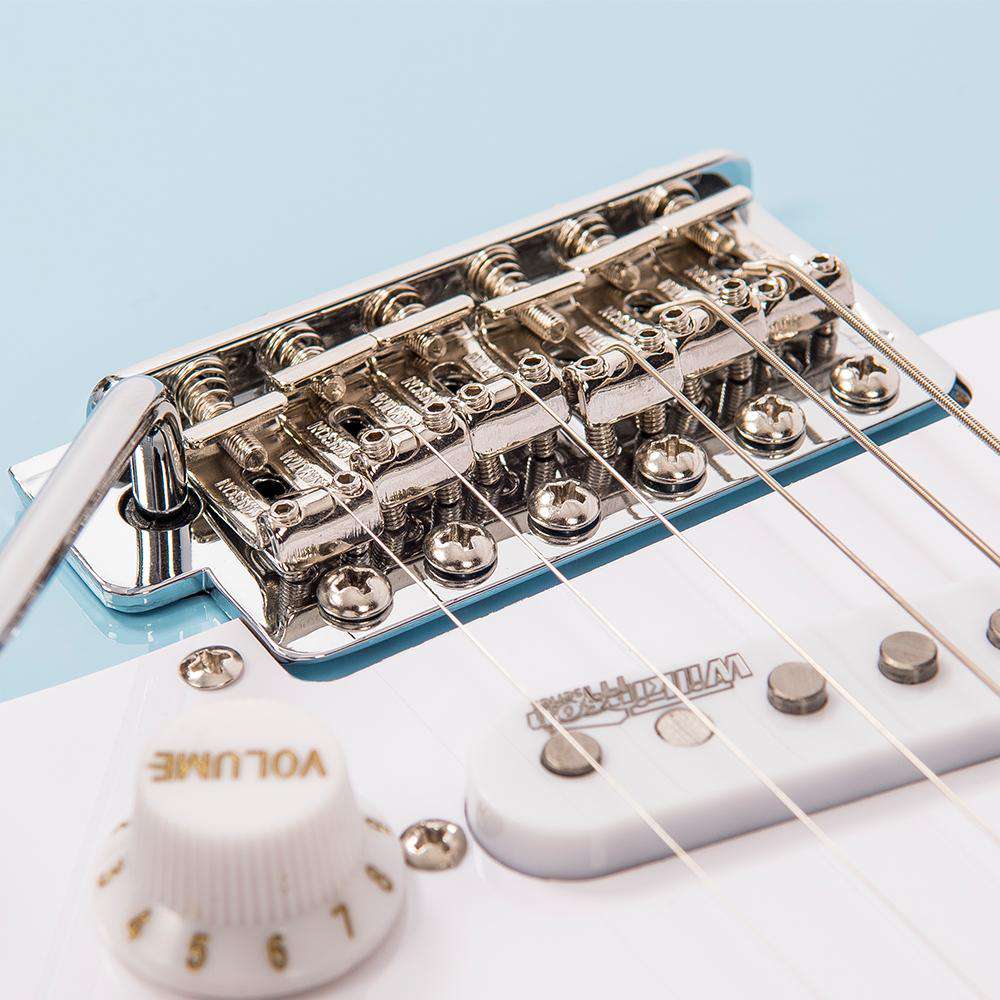 Vintage V6 ReIssued Electric Guitar ~ Laguna Blue - Richards Guitars Of Stratford Upon Avon