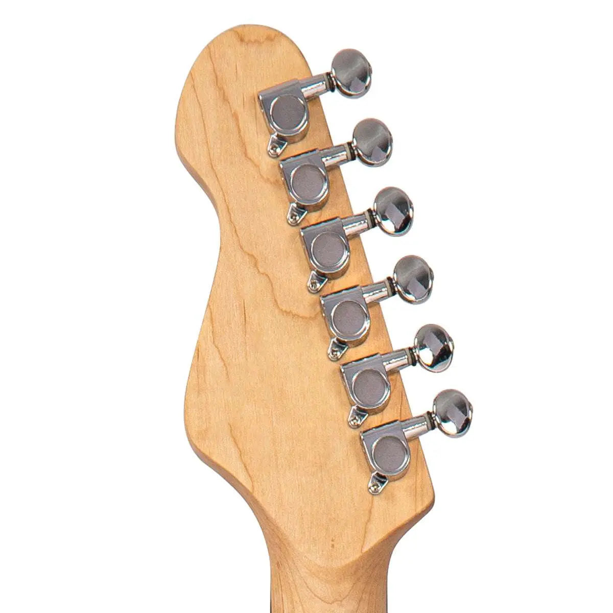 Vintage V60 Coaster Series Electric Guitar ~ Candy Apple Blue - Richards Guitars Of Stratford Upon Avon