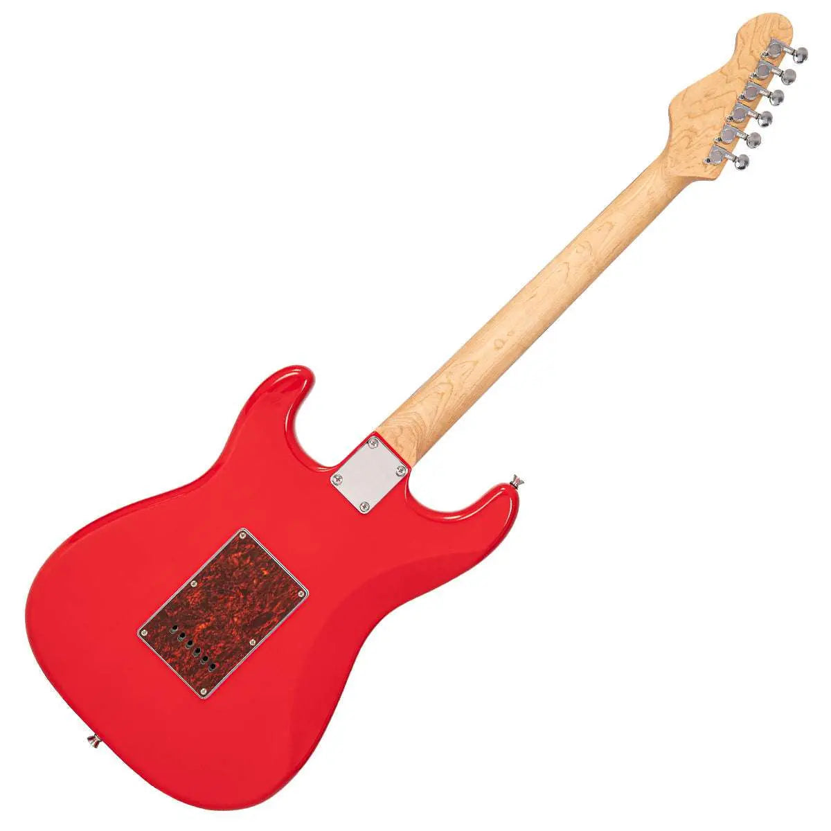 Vintage V60 Coaster Series Electric Guitar Pack ~ Gloss Red - Richards Guitars Of Stratford Upon Avon