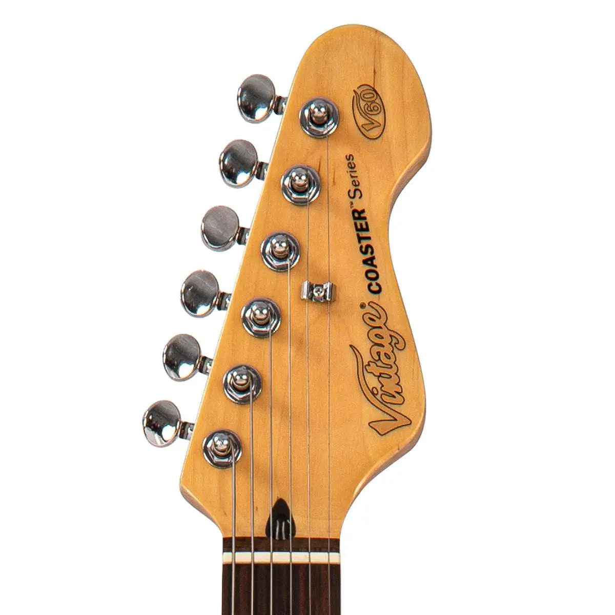 Vintage V60 Coaster Series Electric Guitar Pack ~ Vintage White - Richards Guitars Of Stratford Upon Avon