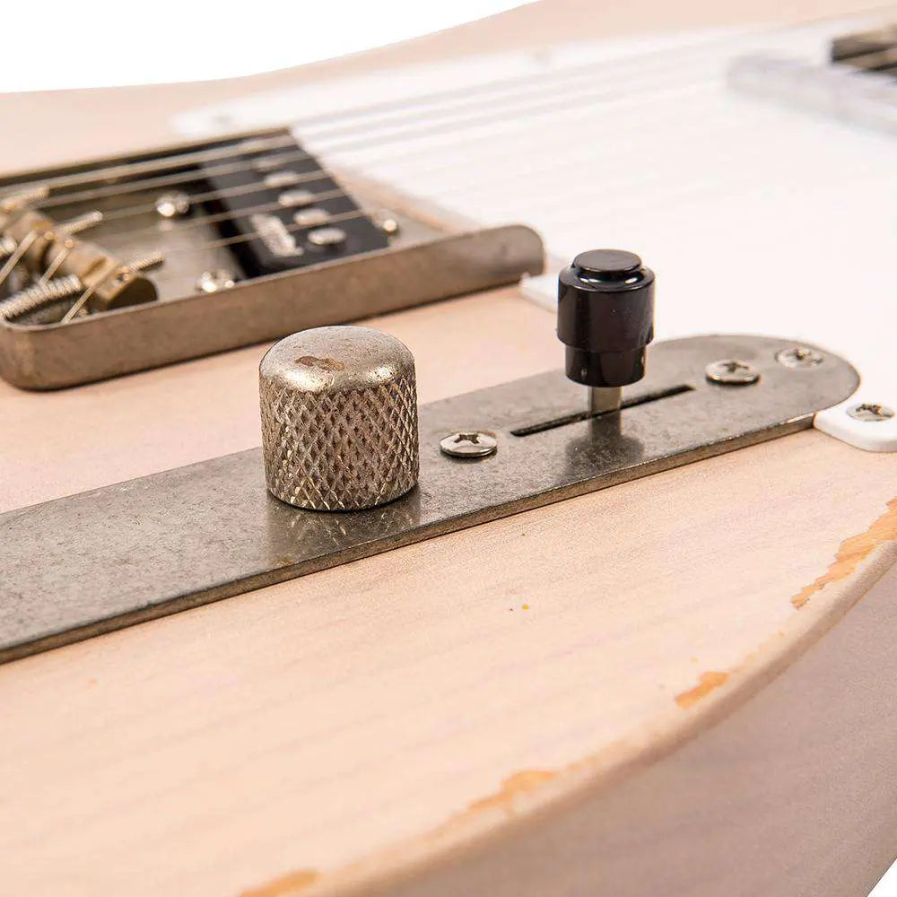 Vintage V62 ICON Electric Guitar ~ Distressed Ash Blonde - Richards Guitars Of Stratford Upon Avon