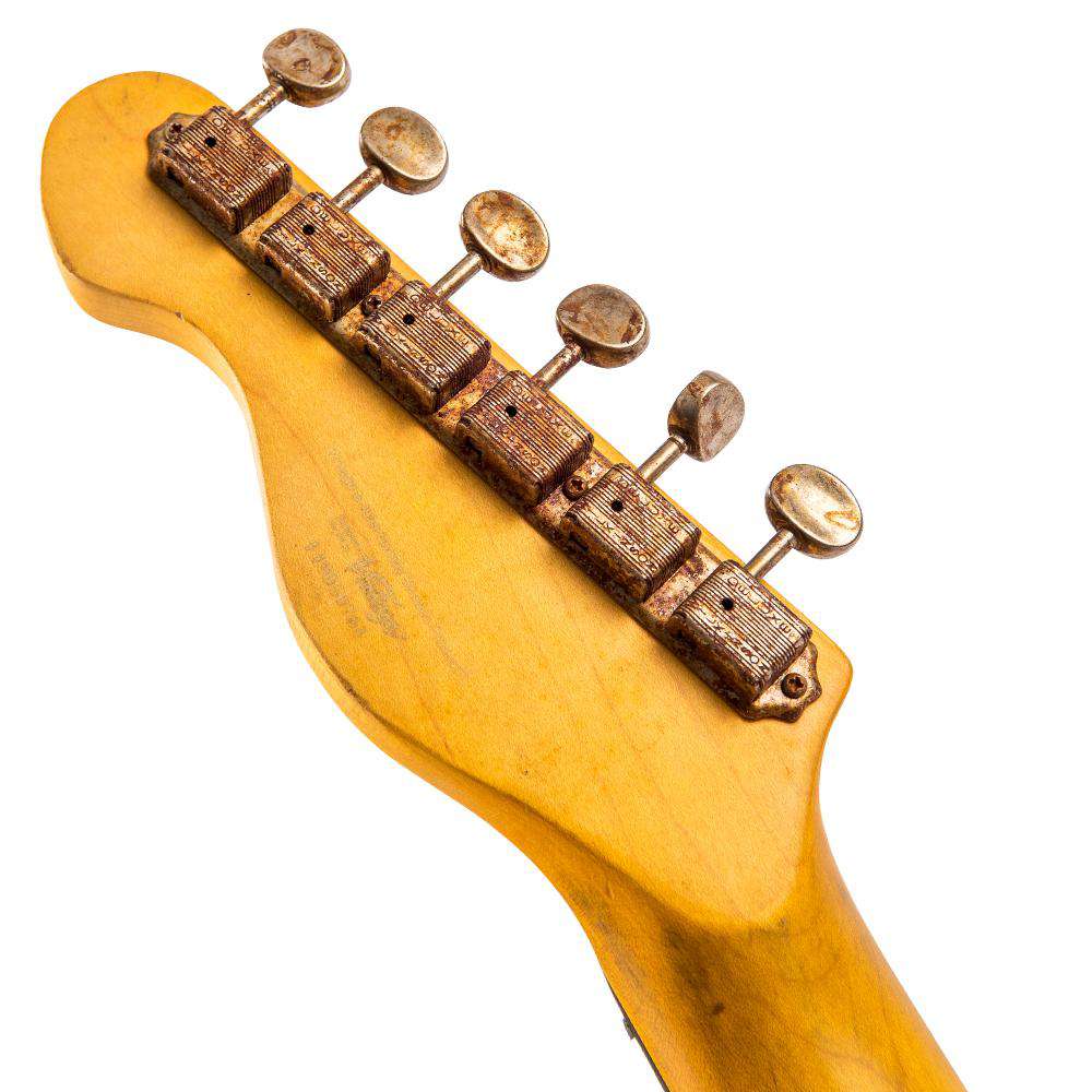 Vintage V62 ICON Electric Guitar ~ Distressed Ash Blonde - Richards Guitars Of Stratford Upon Avon