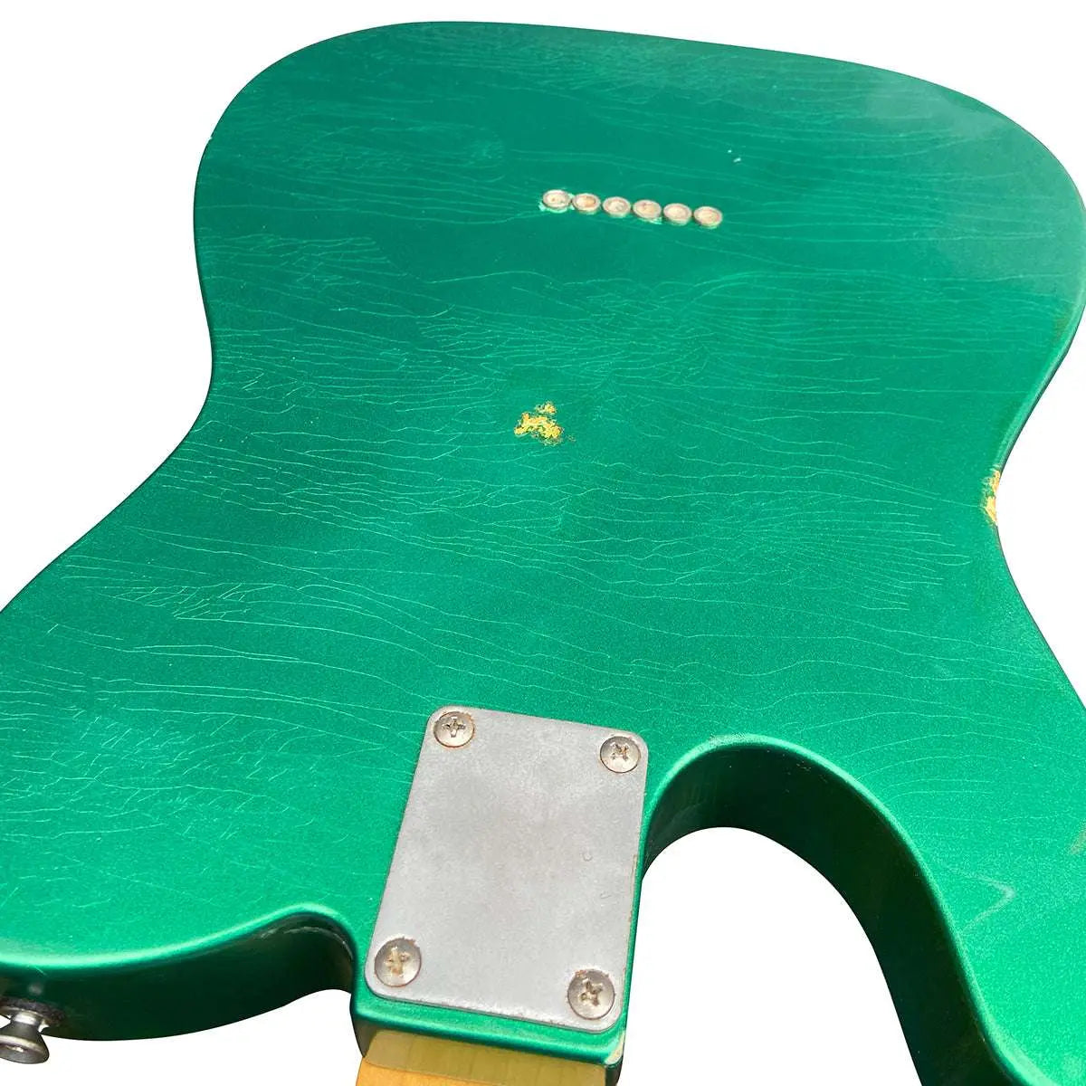 Vintage V62 ProShop Unique ~ New Dawn Green (Contact: Richards Guitars. www.rguitars.co.uk) - Richards Guitars Of Stratford Upon Avon