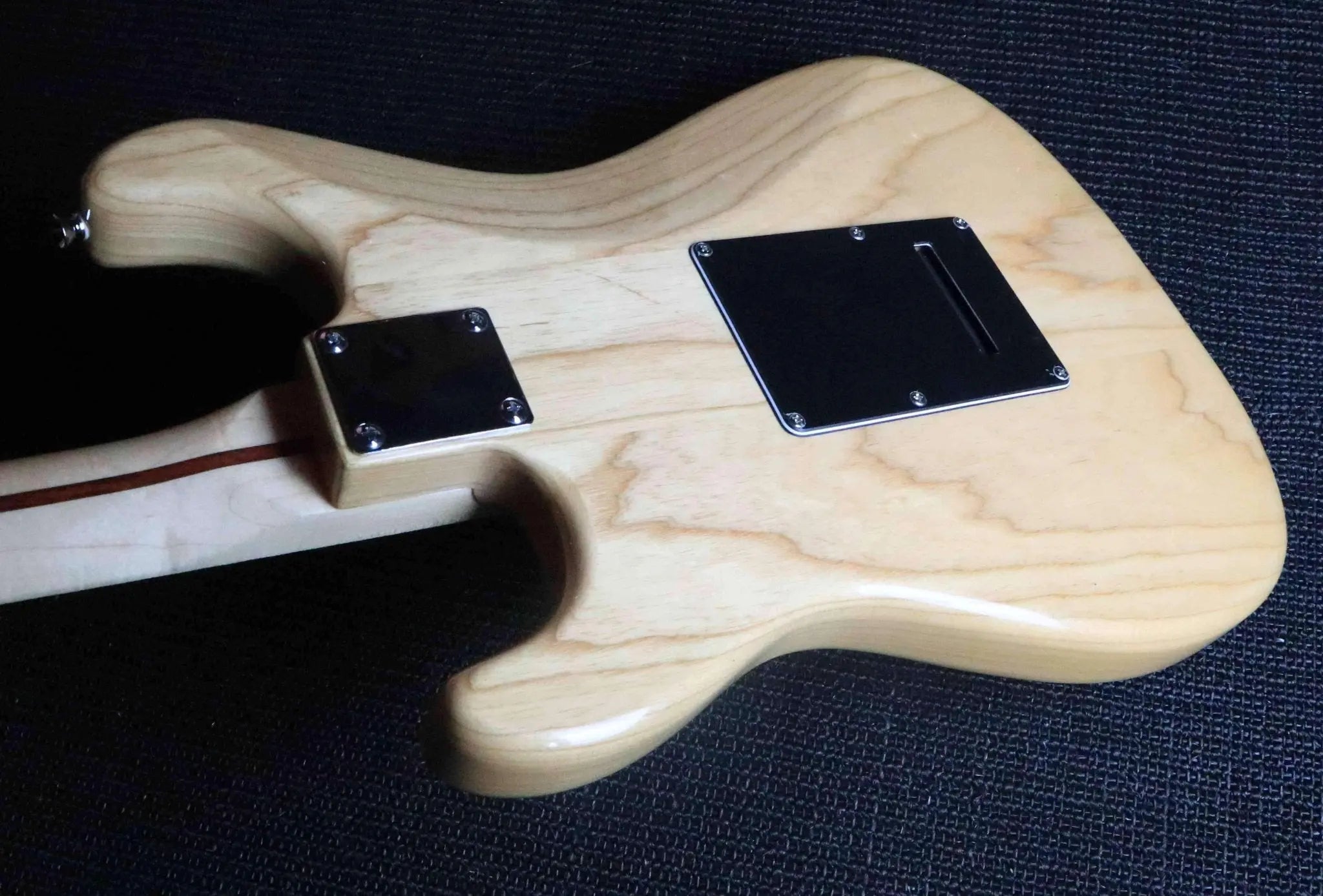 VINTAGE V6M NAT REISSUED ELECTRIC GUITAR ~ NATURAL ASH - Richards Guitars Of Stratford Upon Avon