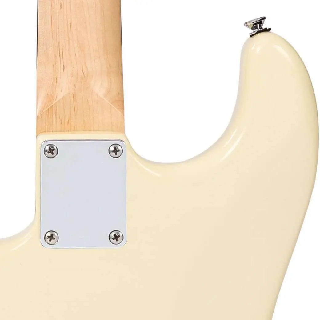 Vintage V6VW ReIssued Electric Guitar ~ Vintage White - Richards Guitars Of Stratford Upon Avon