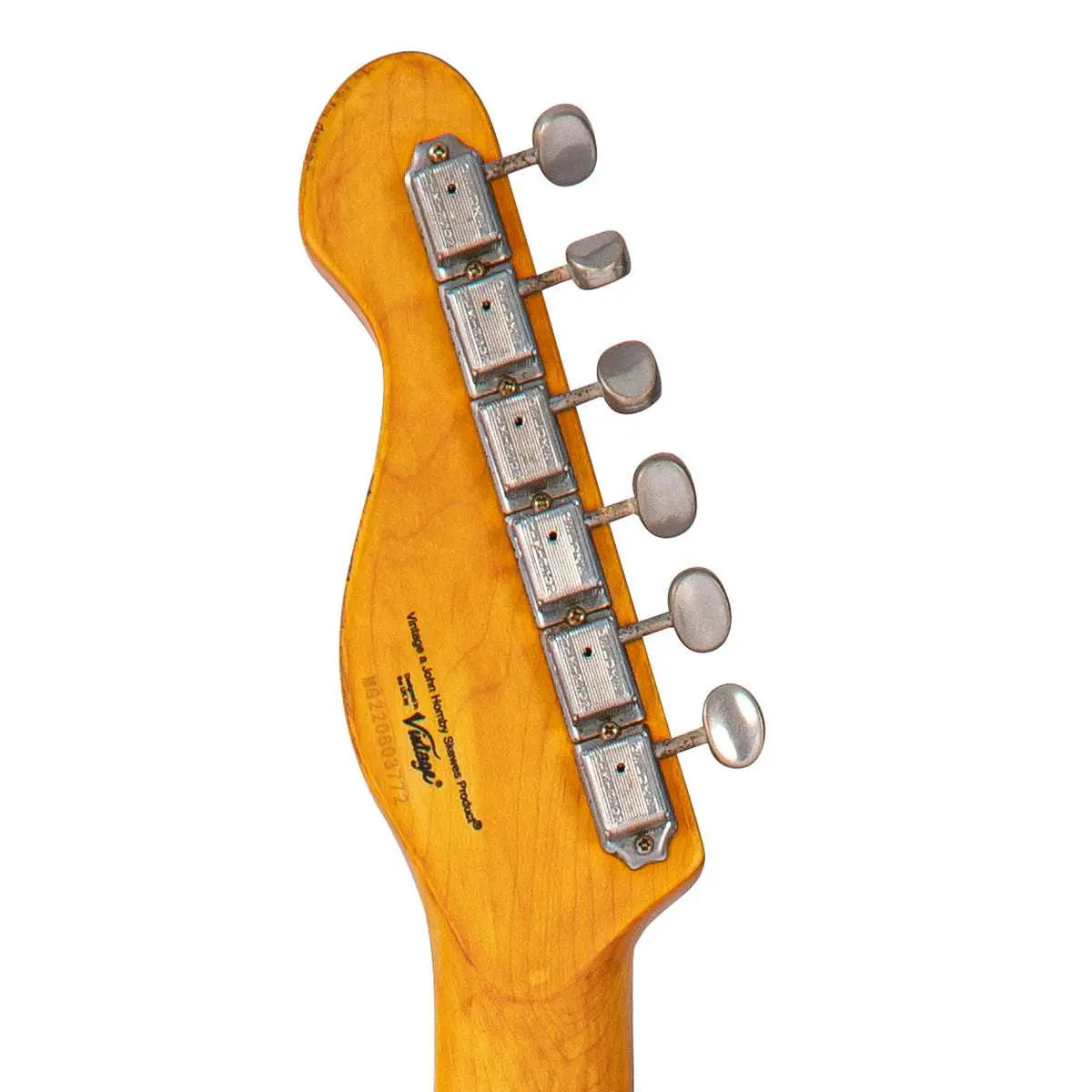 Vintage V72 ProShop Custom - Build ~ Blue Over Tobacco (Contact: Richards Guitars. www.rguitars.co.uk) - Richards Guitars Of Stratford Upon Avon