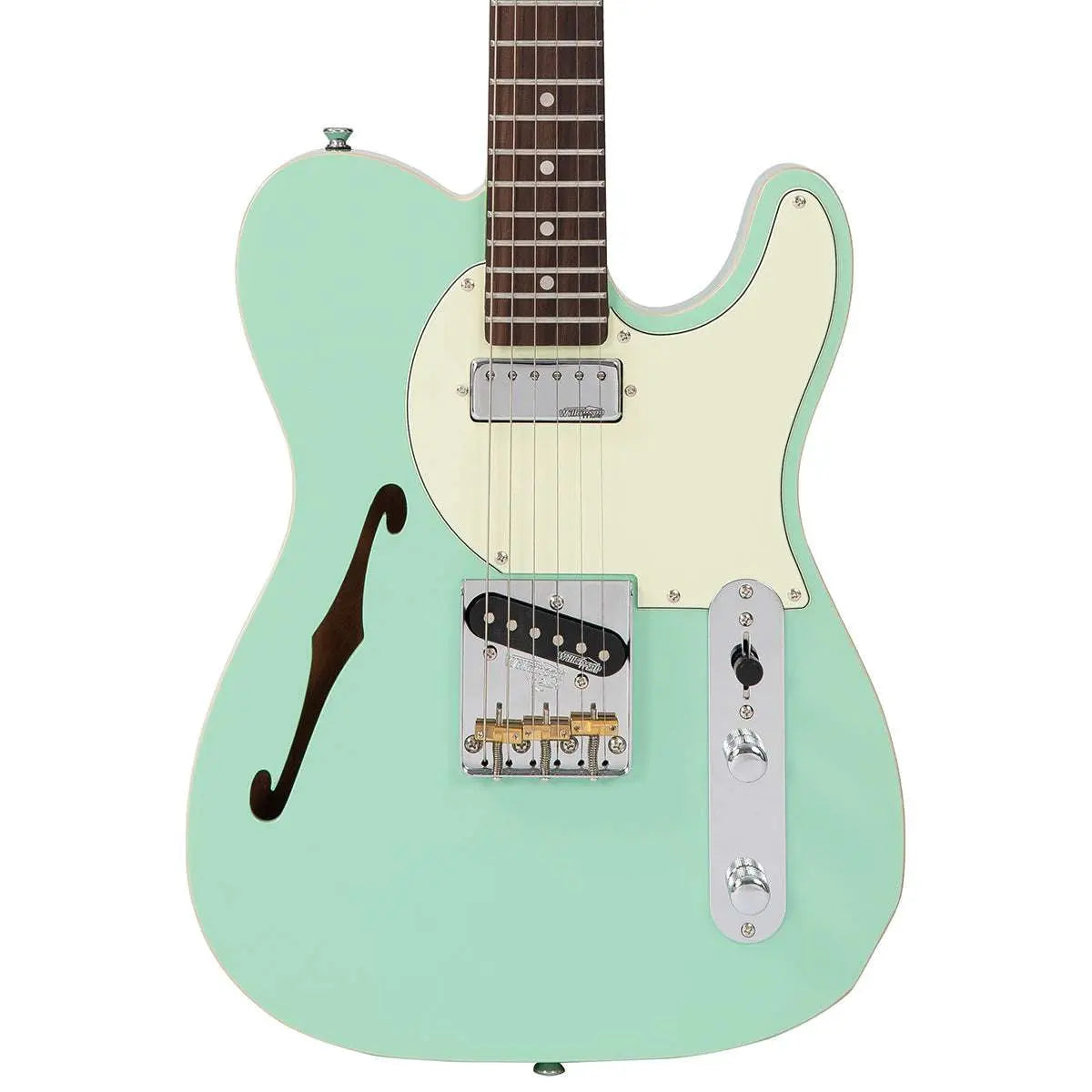 Vintage V72 ReIssued Electric Guitar ~ Ventura Green - Richards Guitars Of Stratford Upon Avon
