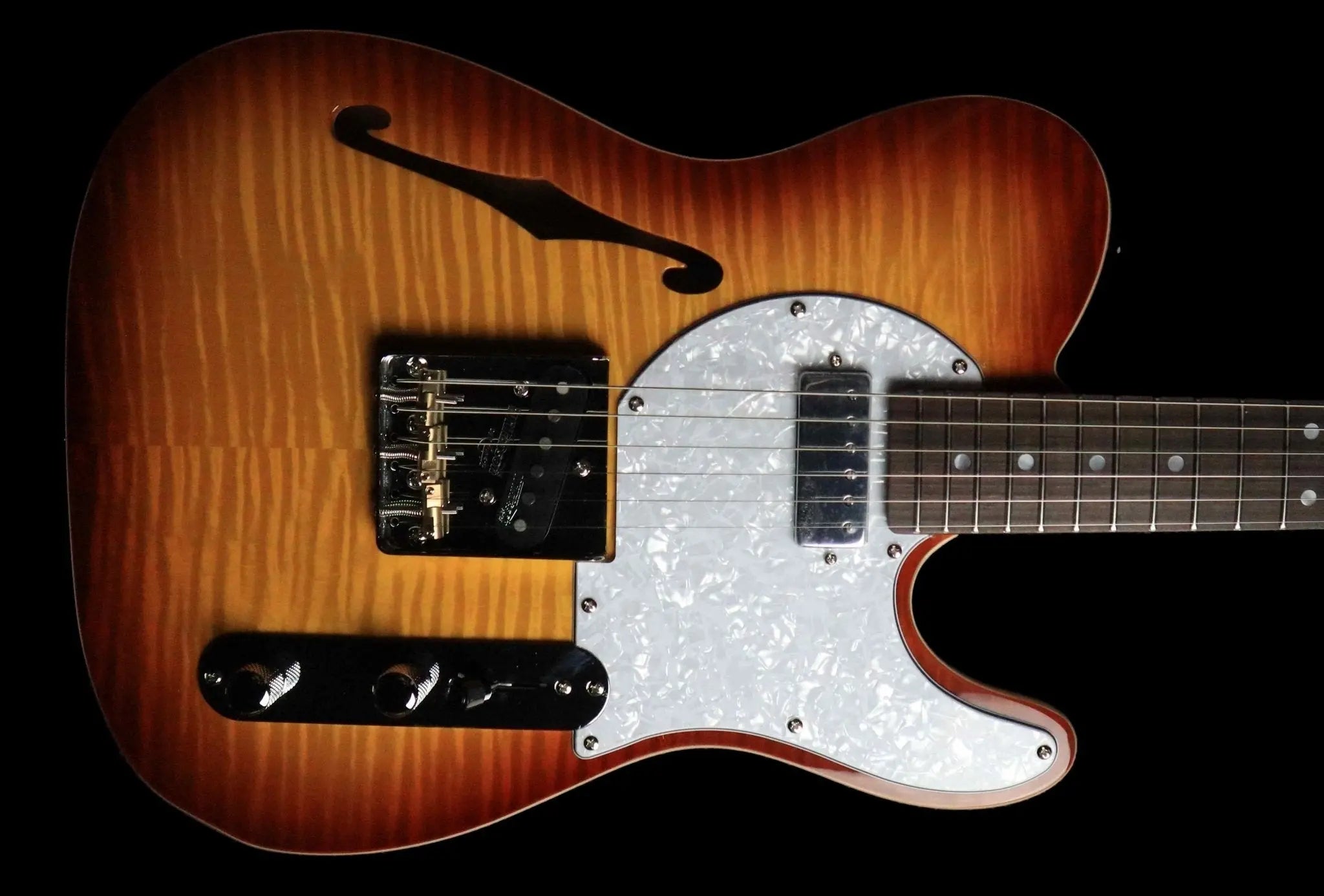 Vintage* V72FTB Electric Guitar - Richards Guitars Of Stratford Upon Avon