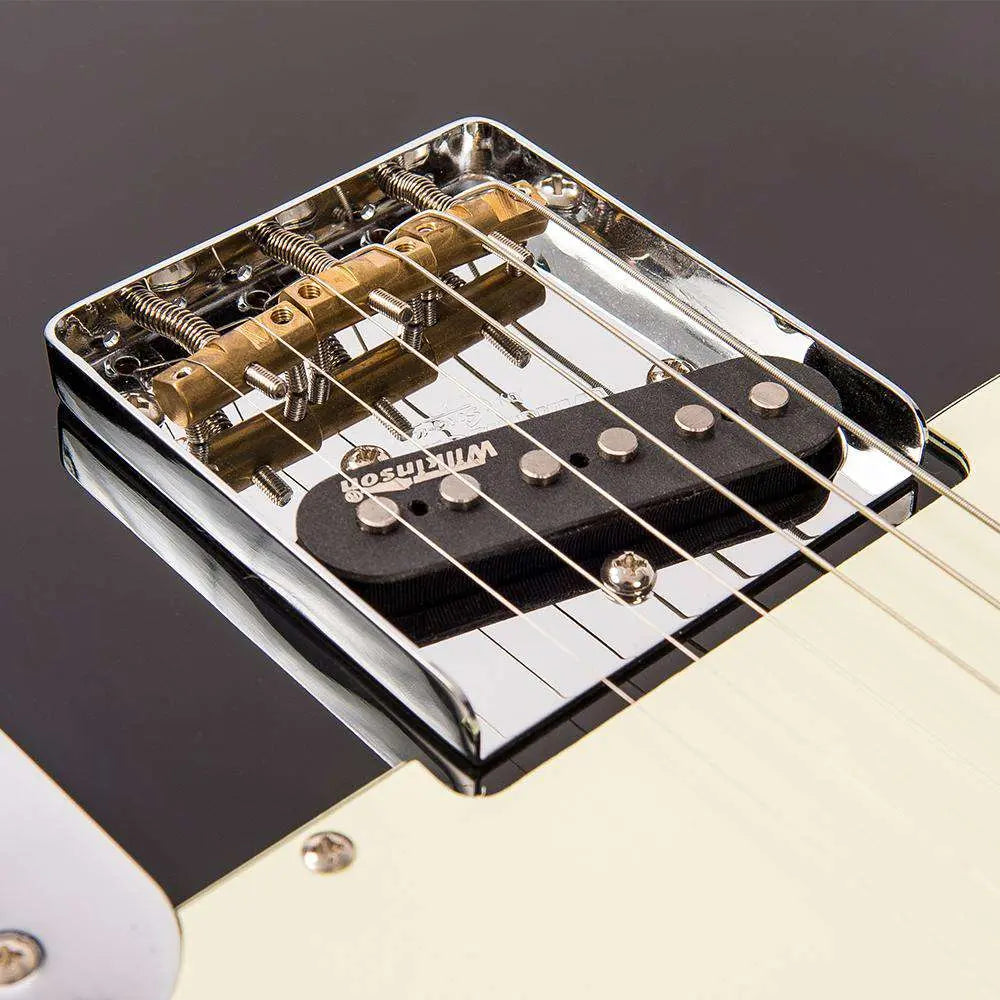 Vintage V75 ReIssued Electric Guitar ~ Boulevard Black - Richards Guitars Of Stratford Upon Avon