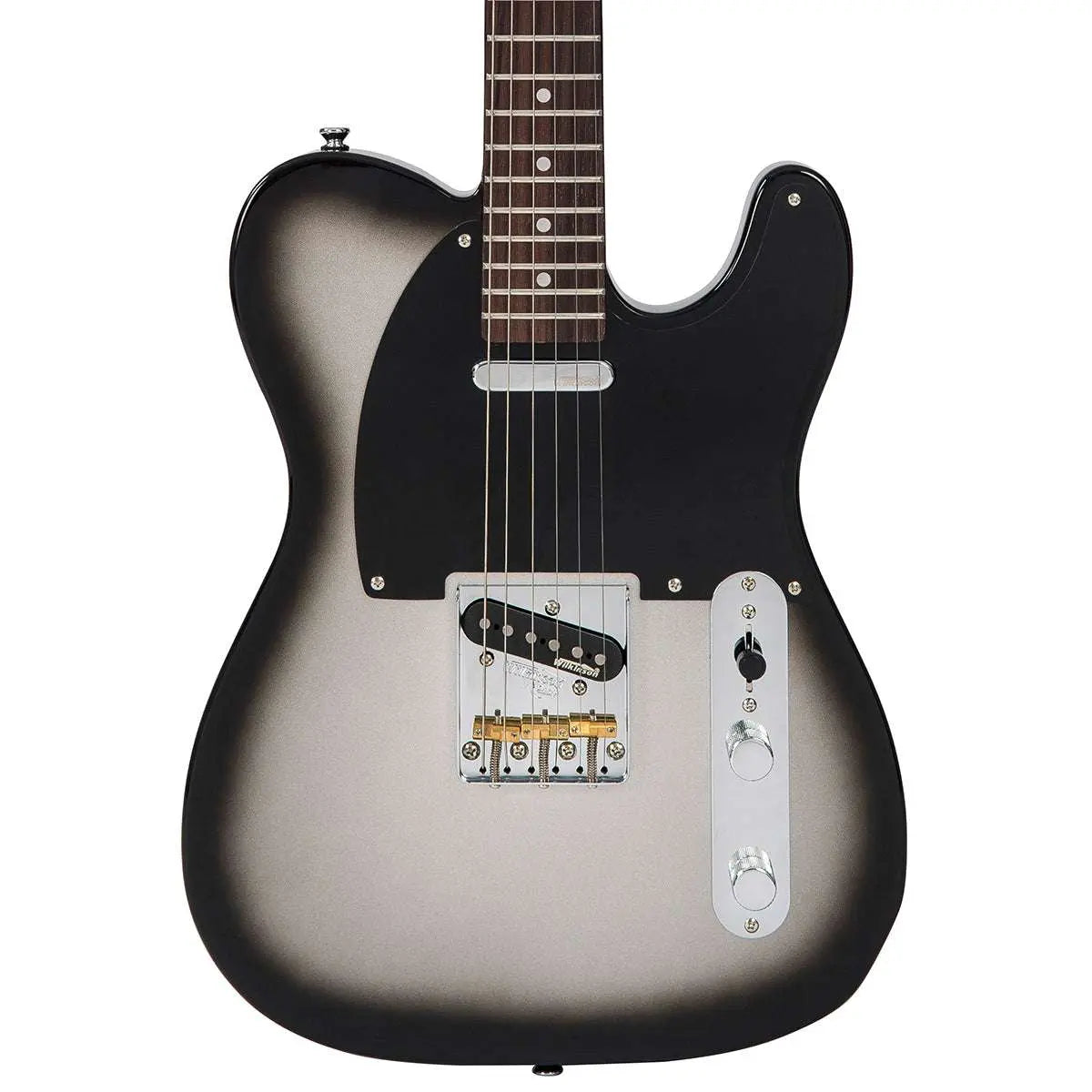 Vintage V75 ReIssued Electric Guitar ~ Silverburst - Richards Guitars Of Stratford Upon Avon