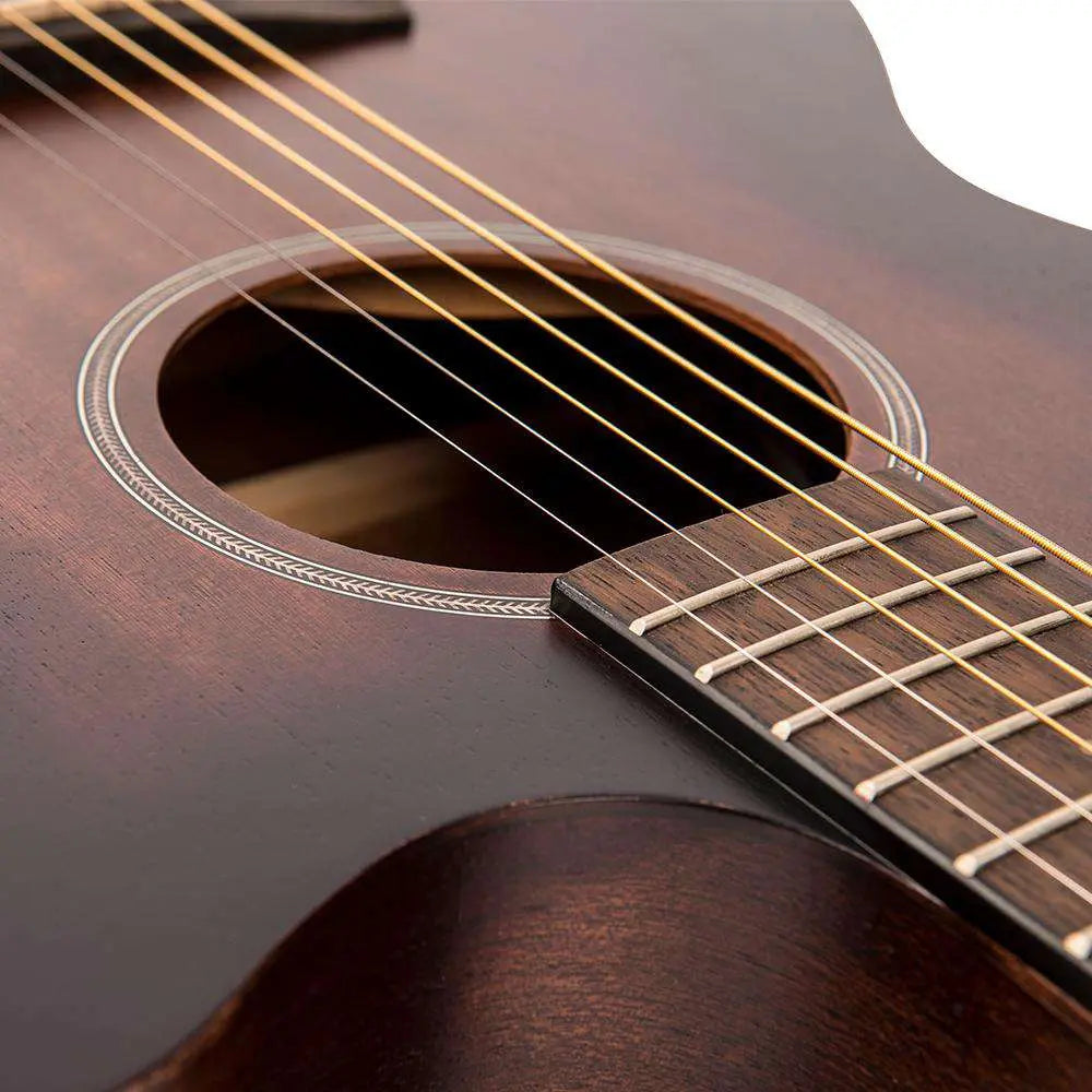 Vintage VE660WKStatesboro' 'Orchestra' Electro - Acoustic Guitar ~ Whisky Sour - Richards Guitars Of Stratford Upon Avon