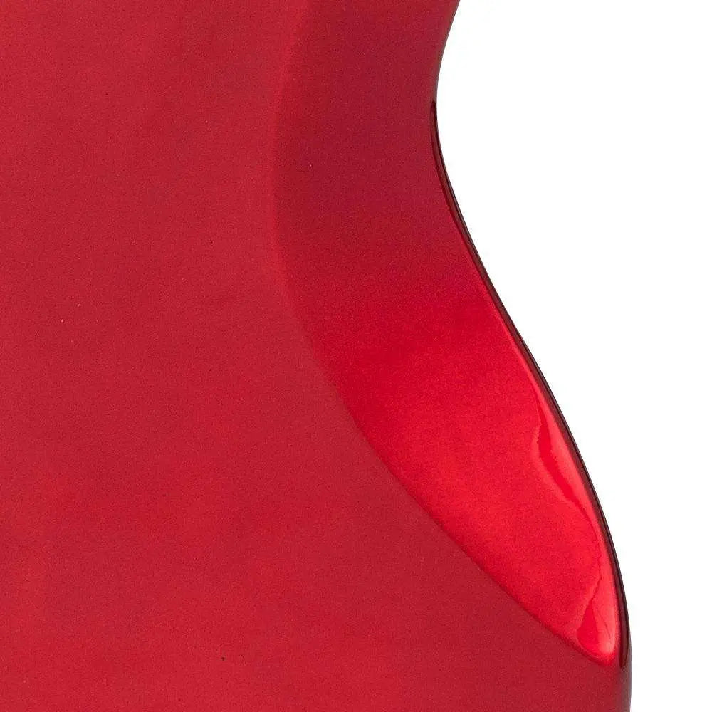 Vintage VJ74 ReIssued Bass Guitar ~ Candy Apple Red - Richards Guitars Of Stratford Upon Avon