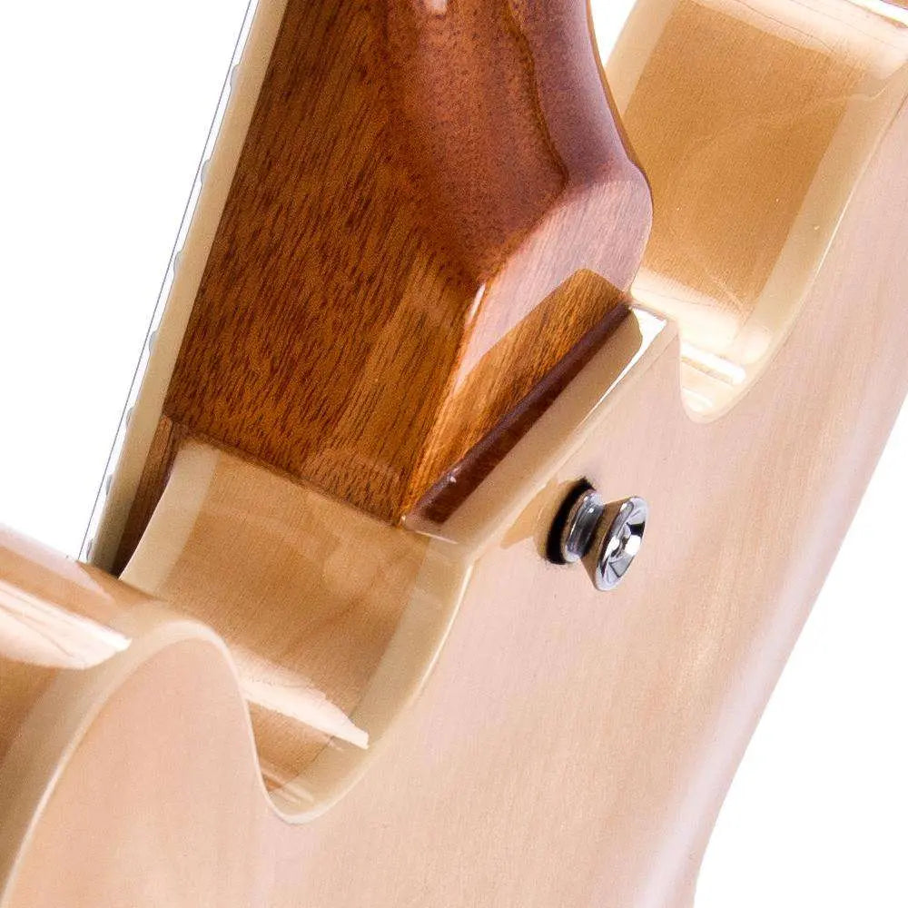 Vintage VSA500 ReIssued Semi Acoustic Guitar ~ Natural Maple - Richards Guitars Of Stratford Upon Avon