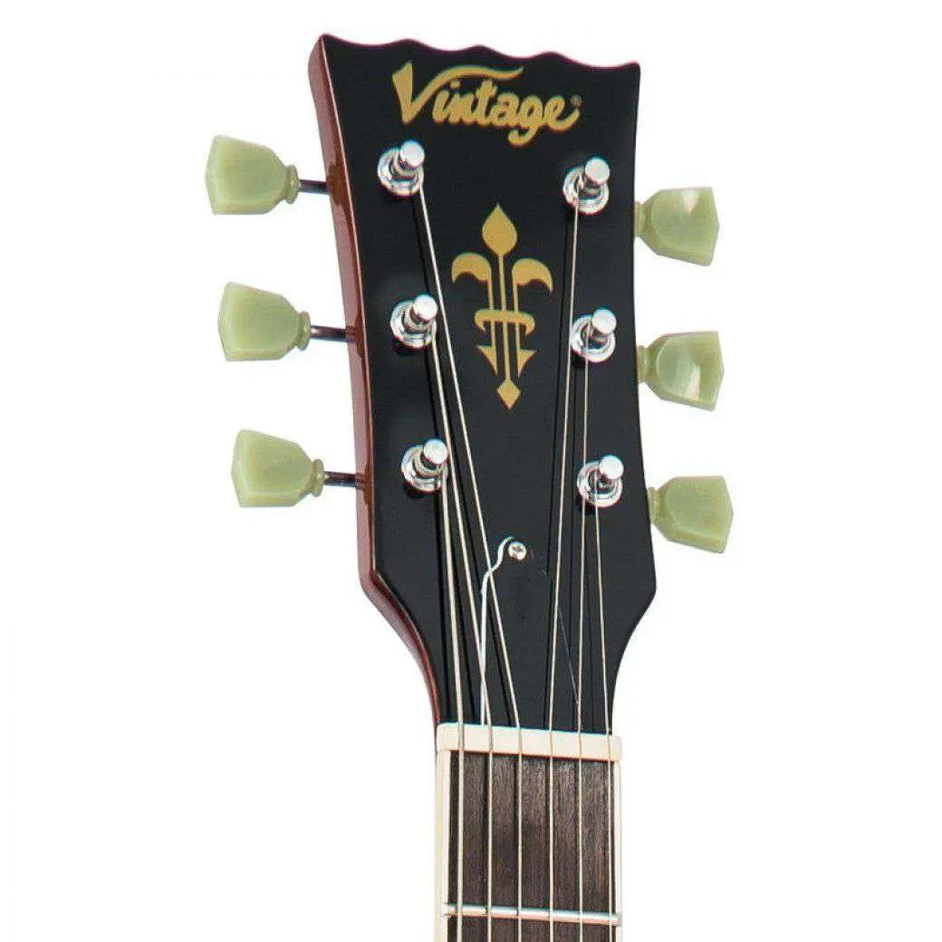 Vintage VSA500HB Semi Acoustic Electric Guitar - Richards Guitars Of Stratford Upon Avon