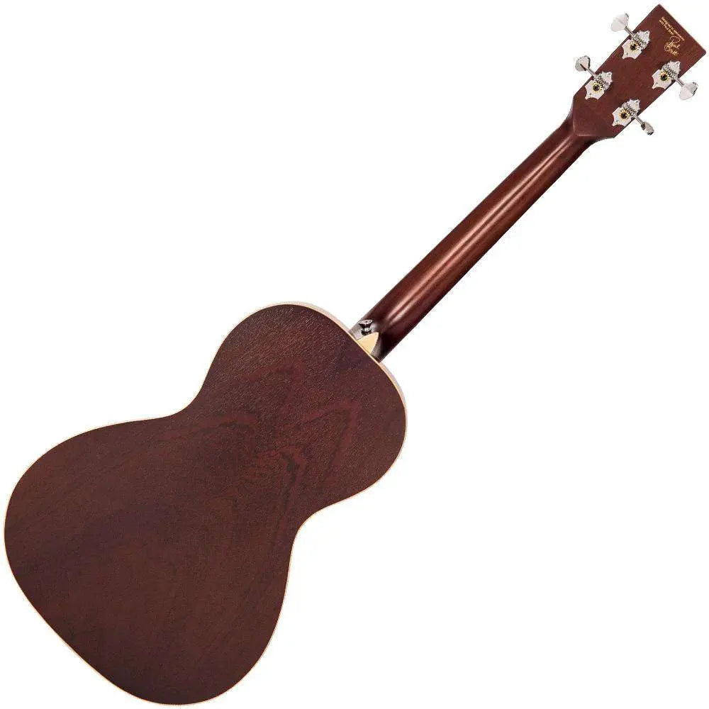 Vintage VTE800N 'Viaten' Paul Brett Acoustic Tenor Guitar ~ Natural - Richards Guitars Of Stratford Upon Avon