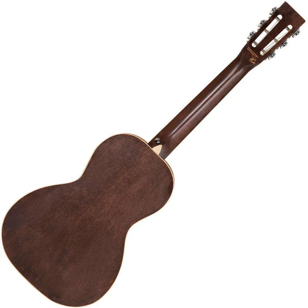 Vintage VTR800PB - USB 'Viator' Paul Brett Electro - Acoustic Travel Guitar ~ Antiqued - Richards Guitars Of Stratford Upon Avon