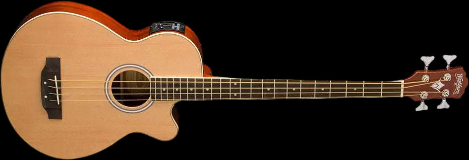 Washburn AB5 Acoustic Bass - Natural Bass Guitar - Richards Guitars Of Stratford Upon Avon