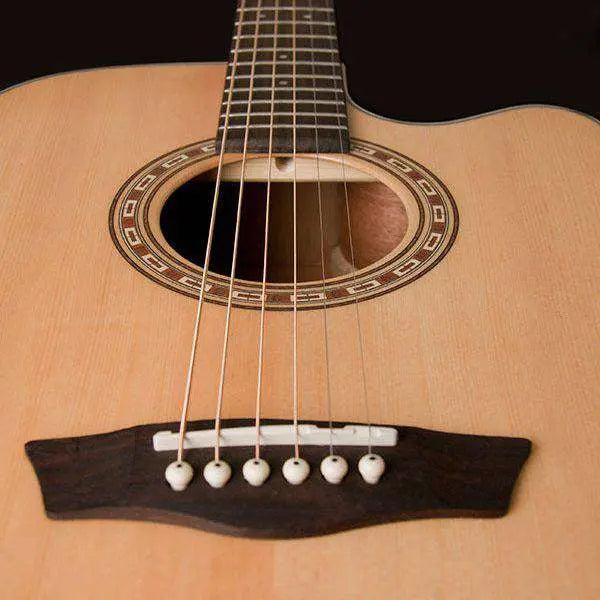 Washburn D7SCE - Dreadnought - Natural Acoustic Guitar - Richards Guitars Of Stratford Upon Avon