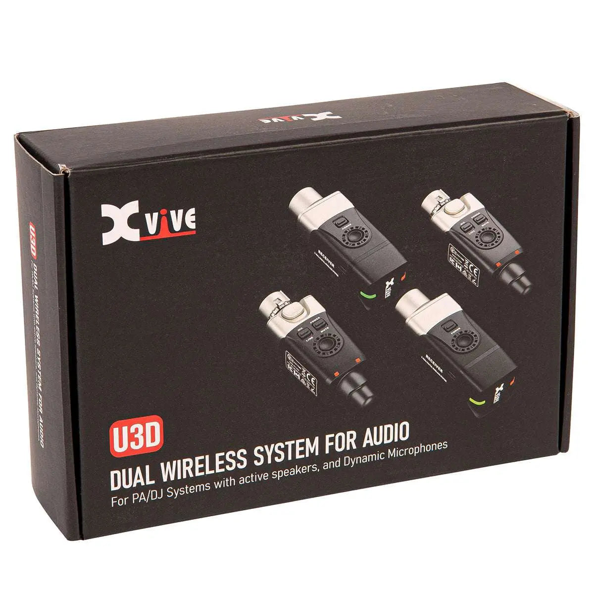 Xvive Dual U3 Wireless System for Audio - Richards Guitars Of Stratford Upon Avon