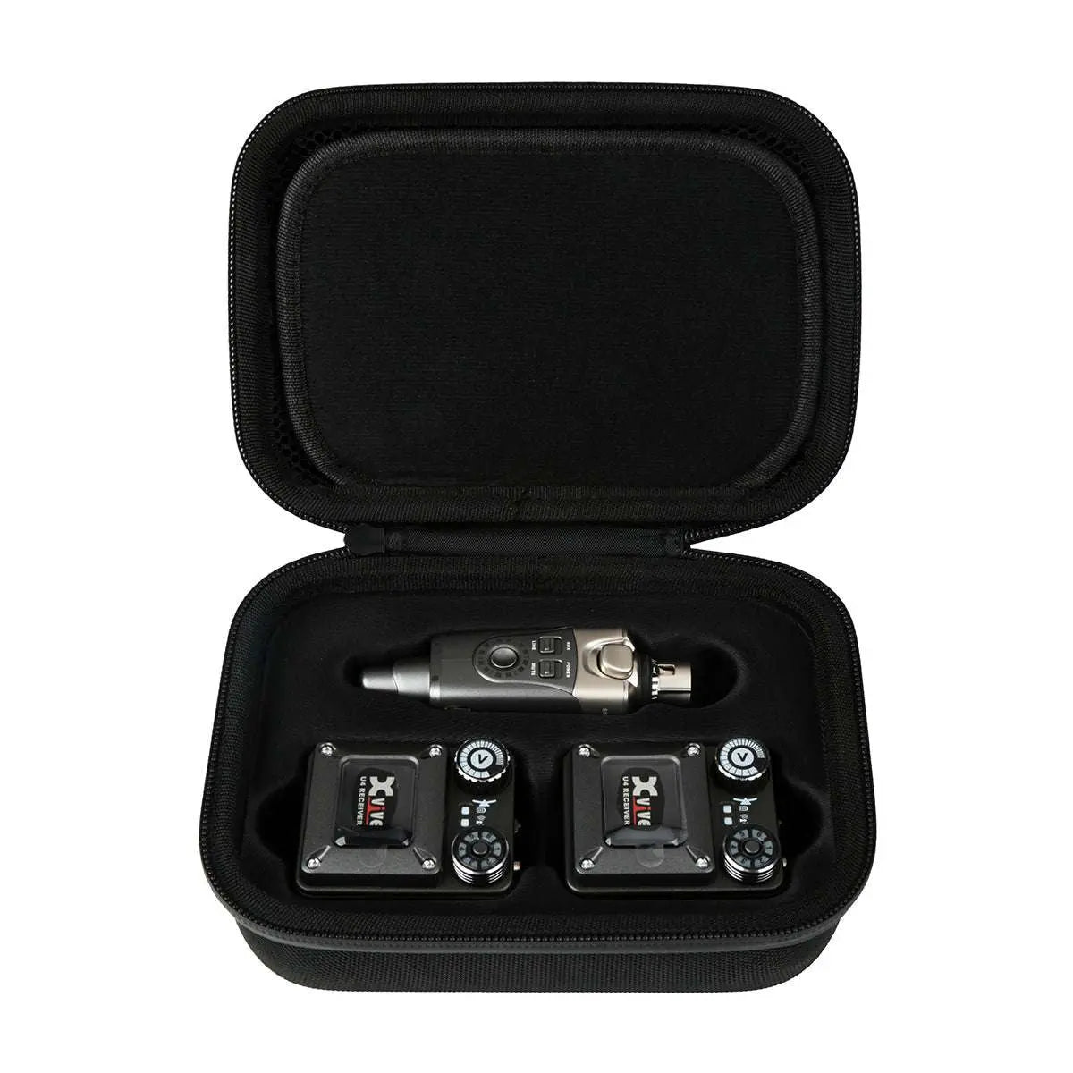 Xvive Travel Case for U4R2 In - Ear Monitor Wireless System (2 Receivers) - Richards Guitars Of Stratford Upon Avon