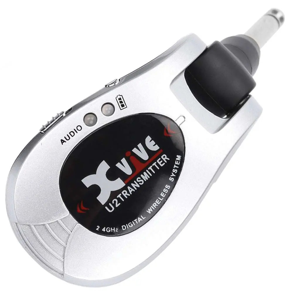 Xvive XU2 Wireless Instrument Transmitter ~ Silver - Richards Guitars Of Stratford Upon Avon