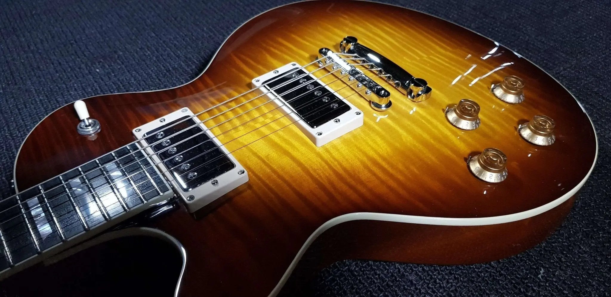 Eastman SB59 GB Left Handed Solid Body Electric Guitar (Price inc. Custom Pro Setup Package) - Richards Guitars Of Stratford Upon Avon