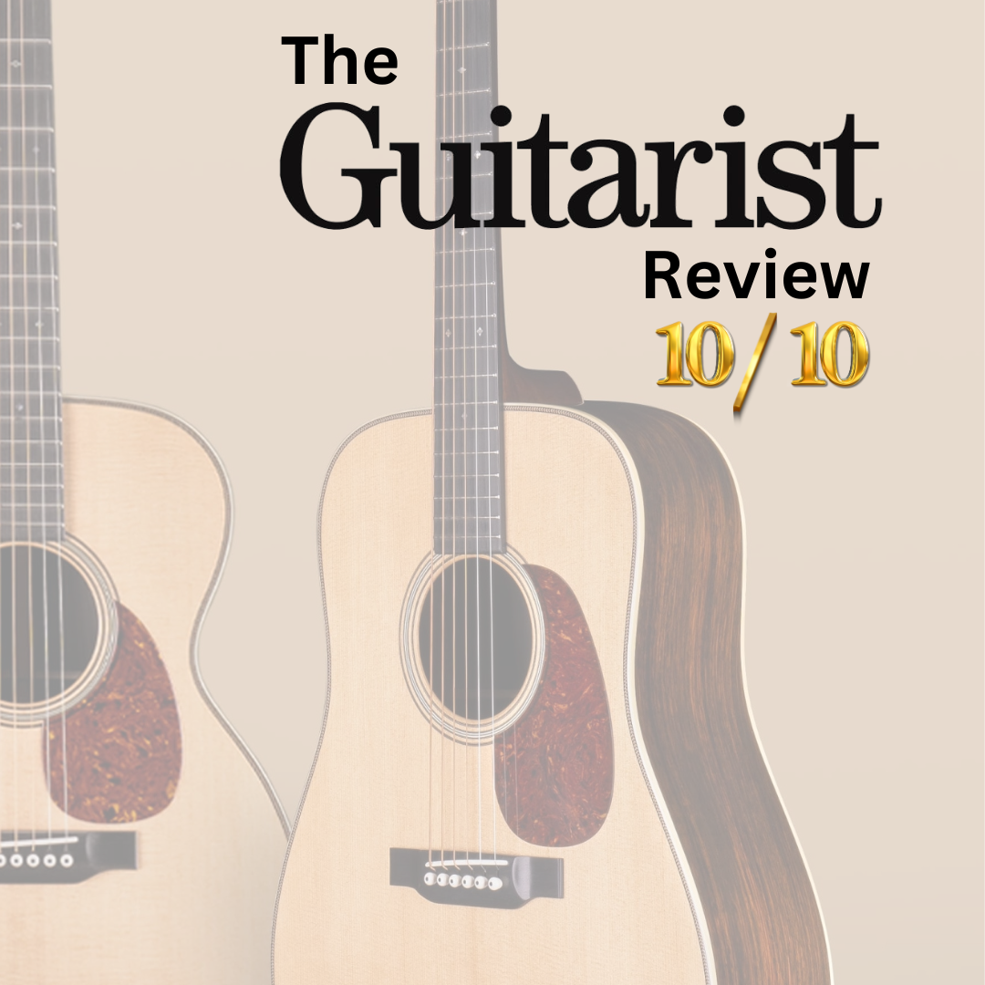 Bourgeois Guitars Receive 10/10 For Touchstone Vintage From Guitarist Magazine!