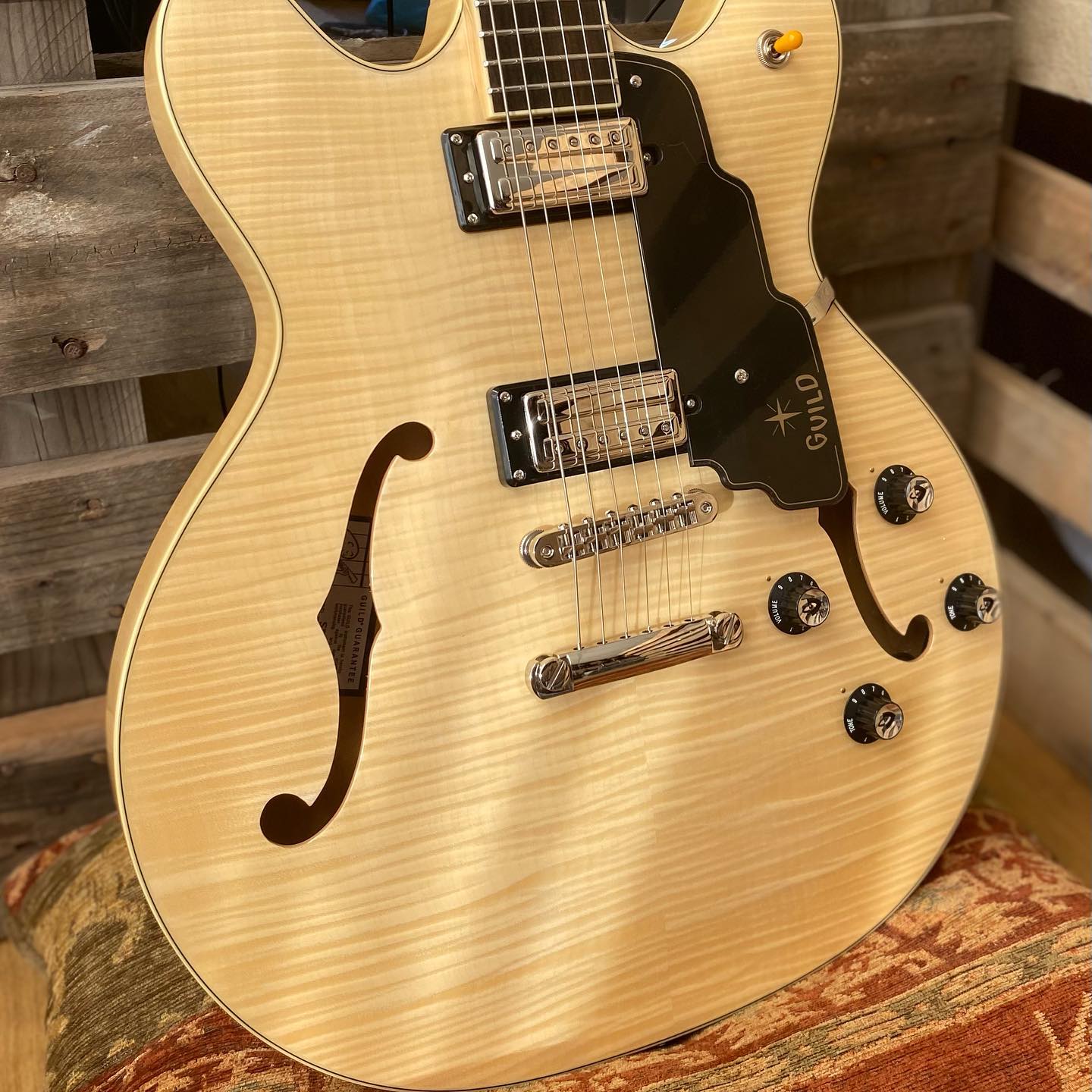 Guild Starfire IV In Blonde Flame - LITERALLY a ONE OFF