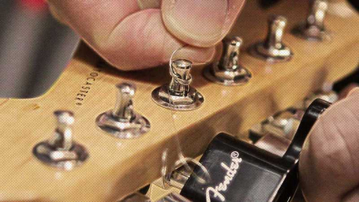 Changing Strings On Your Electric Guitar.  How & Why You Need To Do It! - Richards Guitars Of Stratford Upon Avon