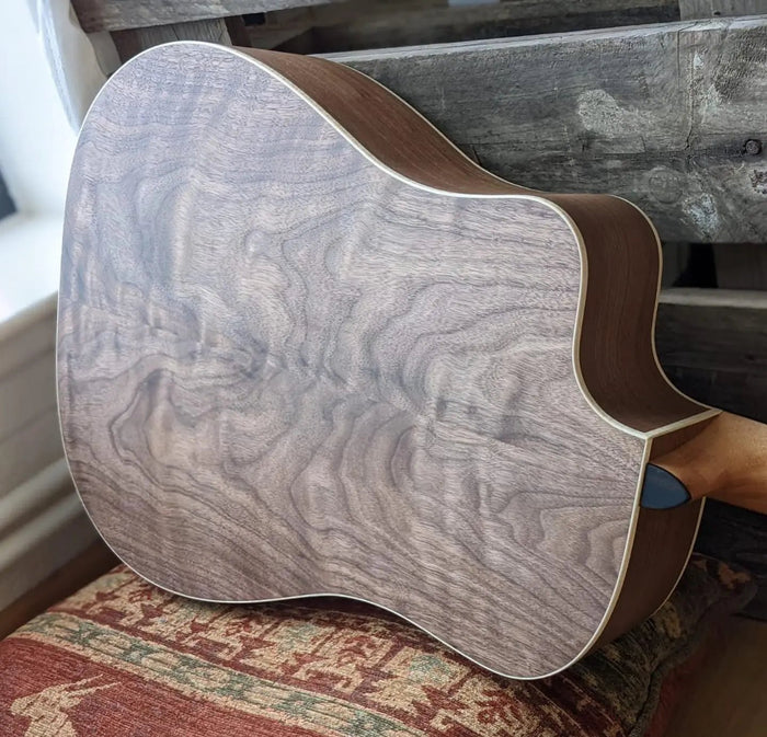 Check Out This INCREDIBLE Dowina Walnut Dreadnaught! - Richards Guitars Of Stratford Upon Avon