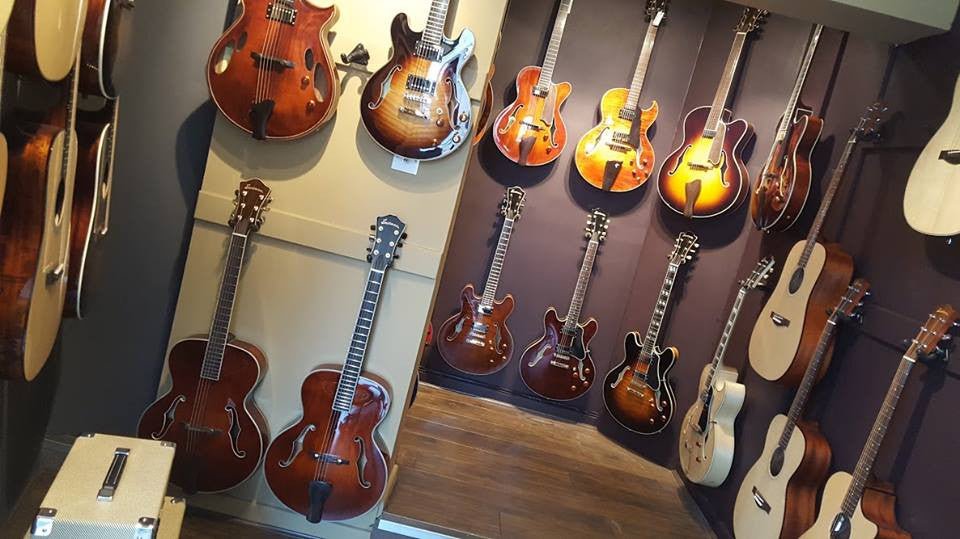 Eastman "Acoustic & Jazz" Zone now open! - Richards Guitars Of Stratford Upon Avon