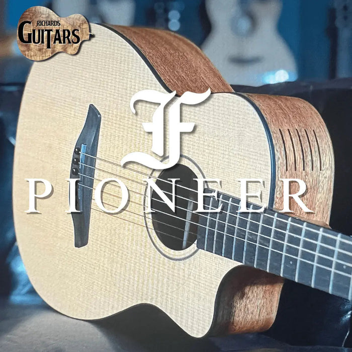 Furch Pioneer Guitars.  Furch's New Alternative To The Taylor GS Mini - Richards Guitars Of Stratford Upon Avon