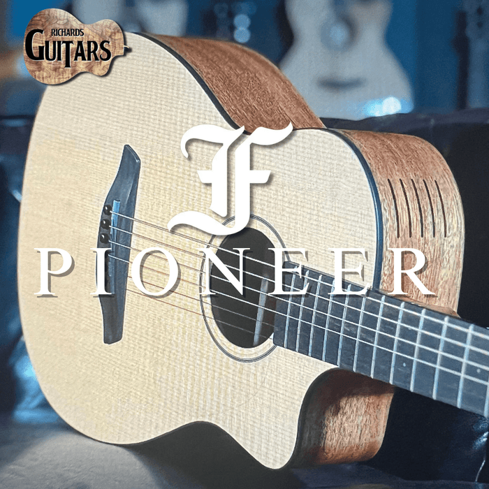 Furch Pioneer Guitars.  Furch's New Alternative To The Taylor GS Mini - Richards Guitars Of Stratford Upon Avon