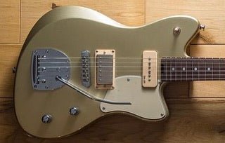 The Wonderful NEW Gordon Smith Gatsby H P90 Model In Goldtop! - Richards Guitars Of Stratford Upon Avon