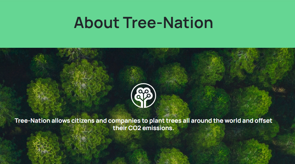 About "Tree Nation" The Amazing Charity Who Have Helped Our Customers Plant 4500 Trees!