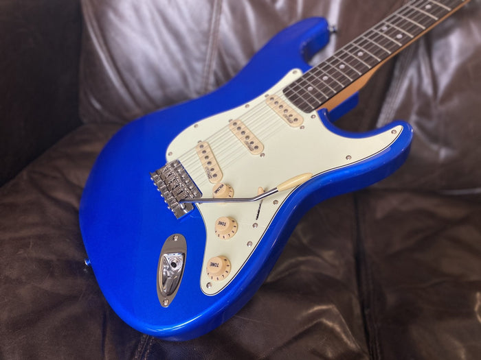 VERY Limited Edition Vintage V6 Cobalt Blue! (£329) - Richards Guitars Of Stratford Upon Avon