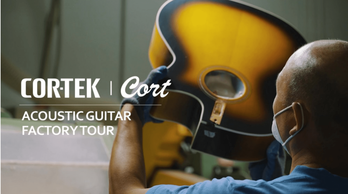 Where Are Cort Acoustic Guitars Made?  Cort Factory Tour Video - Richards Guitars Of Stratford Upon Avon