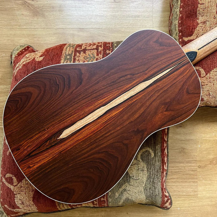 Zuzka Is an Artist With The Most Creative Eye - Can You Believe This is 3 Pieces Of Cocobolo? - Richards Guitars Of Stratford Upon Avon