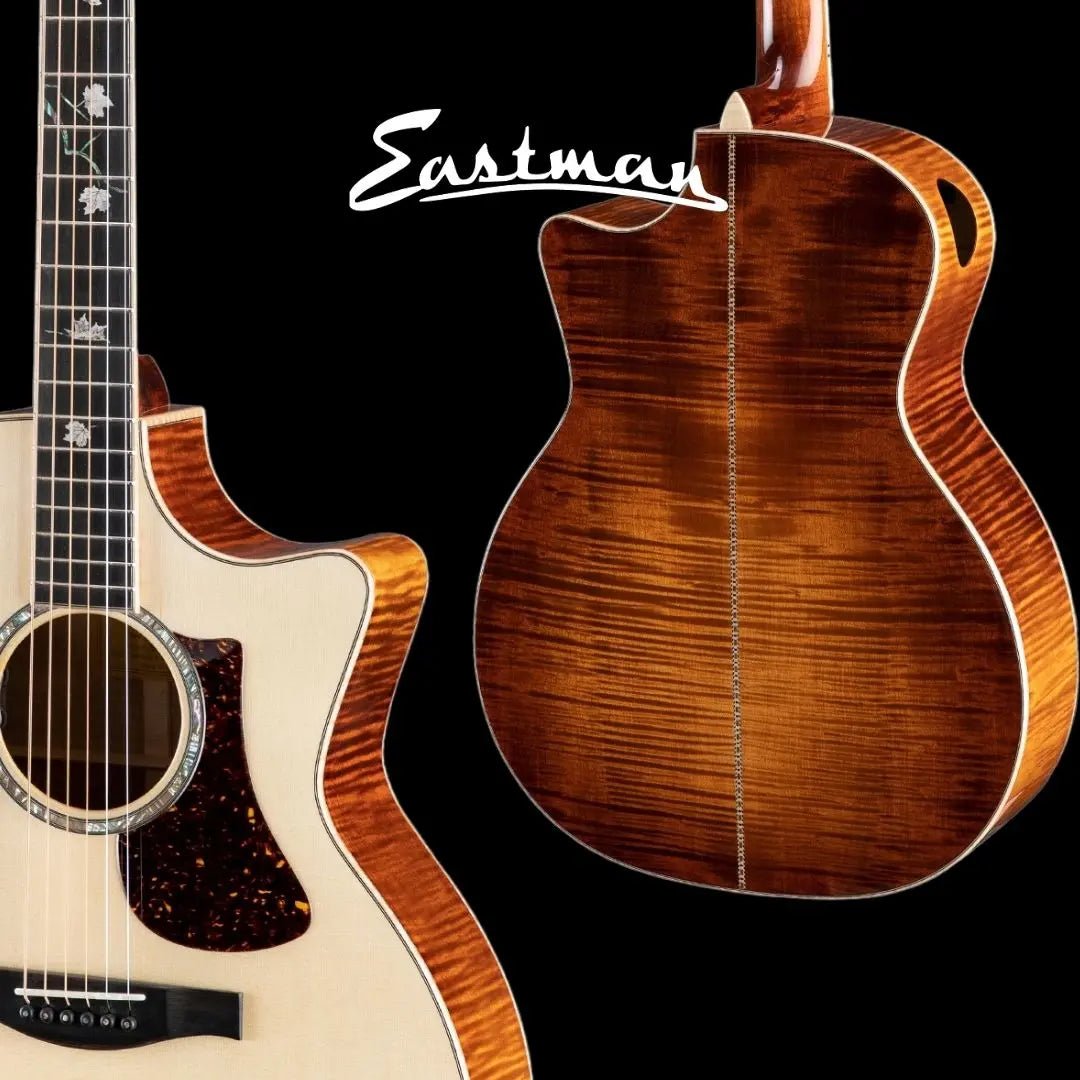 Eastman Grand Auditorium Guitars - Richards Guitars Of Stratford Upon Avon
