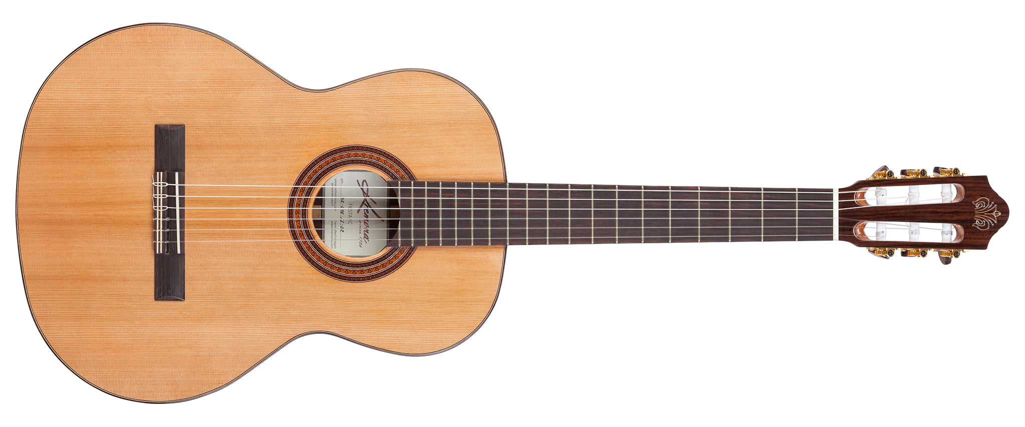 Kremona FIESTA FC, Solid Red Cedar, Solid Indian Rosewood, Nylon Strung Guitar for sale at Richards Guitars.