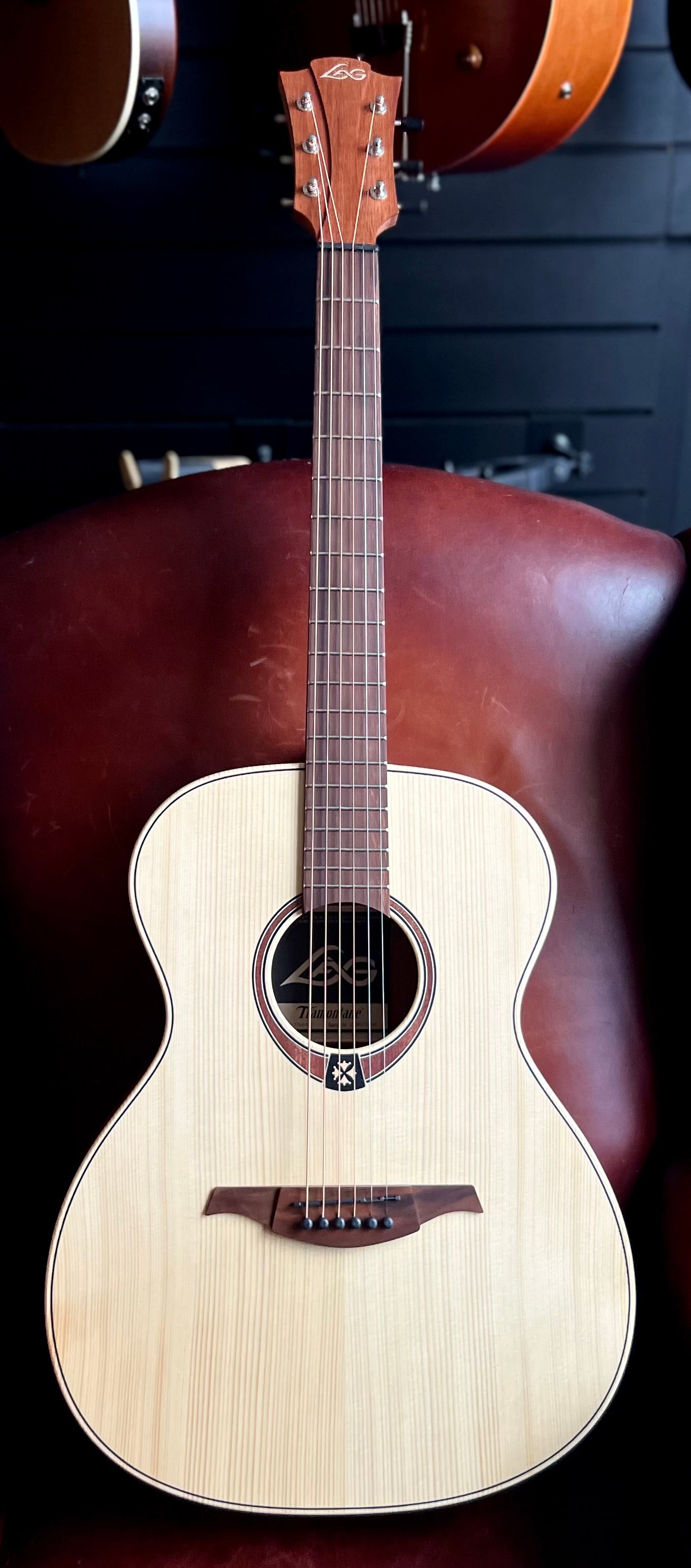 LAG T70A Satin Finish Auditorium Acoustic Guitar, Acoustic Guitar for sale at Richards Guitars.