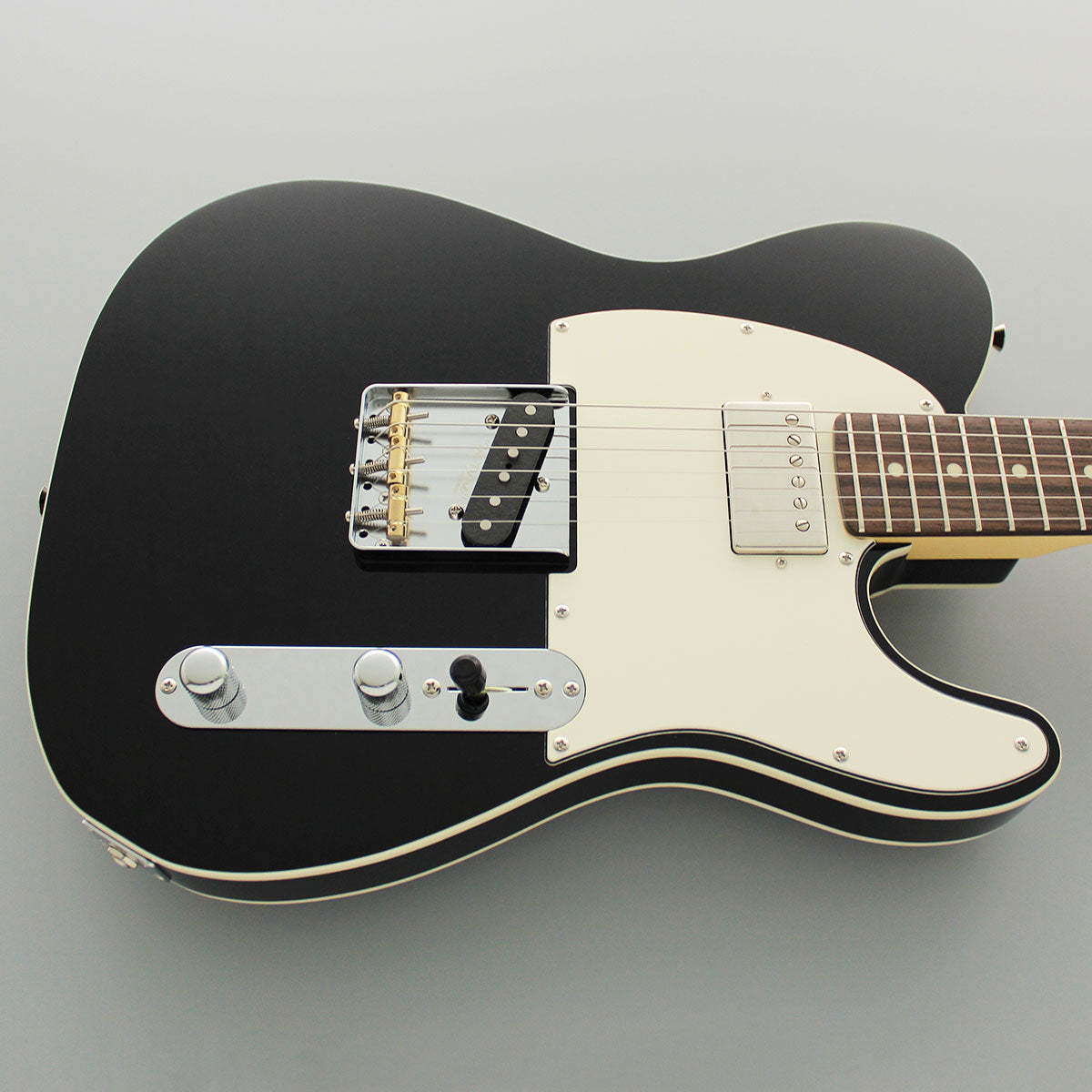 FGN Guitars Neoclassic TE 210R Ash HS Black, Electric Guitar for sale at Richards Guitars.