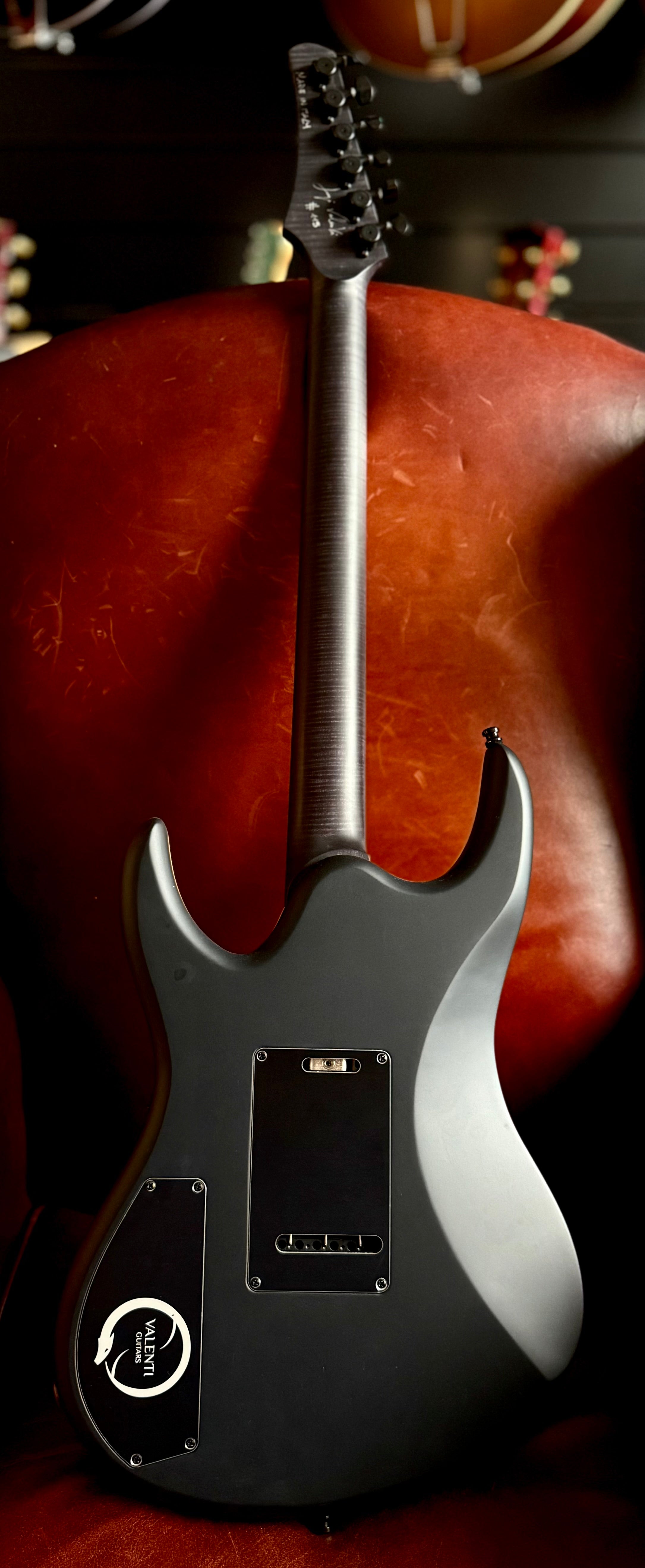 Valenti Nebula Dark Night Custom : Hand Made In Italy Richards Guitars Of Stratford Upon Avon