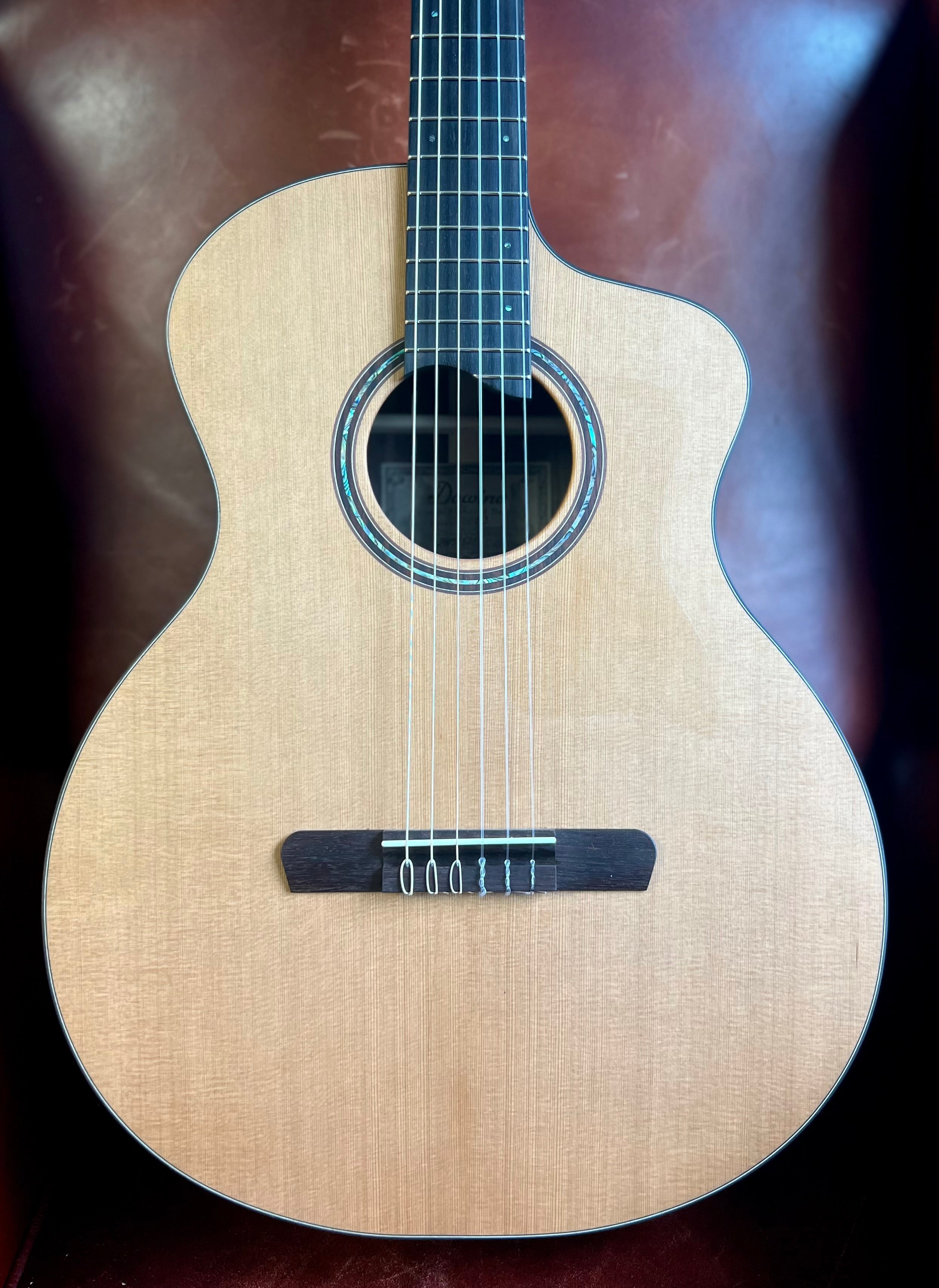 Dowina Rosewood (Ceres) HC Hybrid Nylon String Cutaway, Nylon Strung Guitar for sale at Richards Guitars.