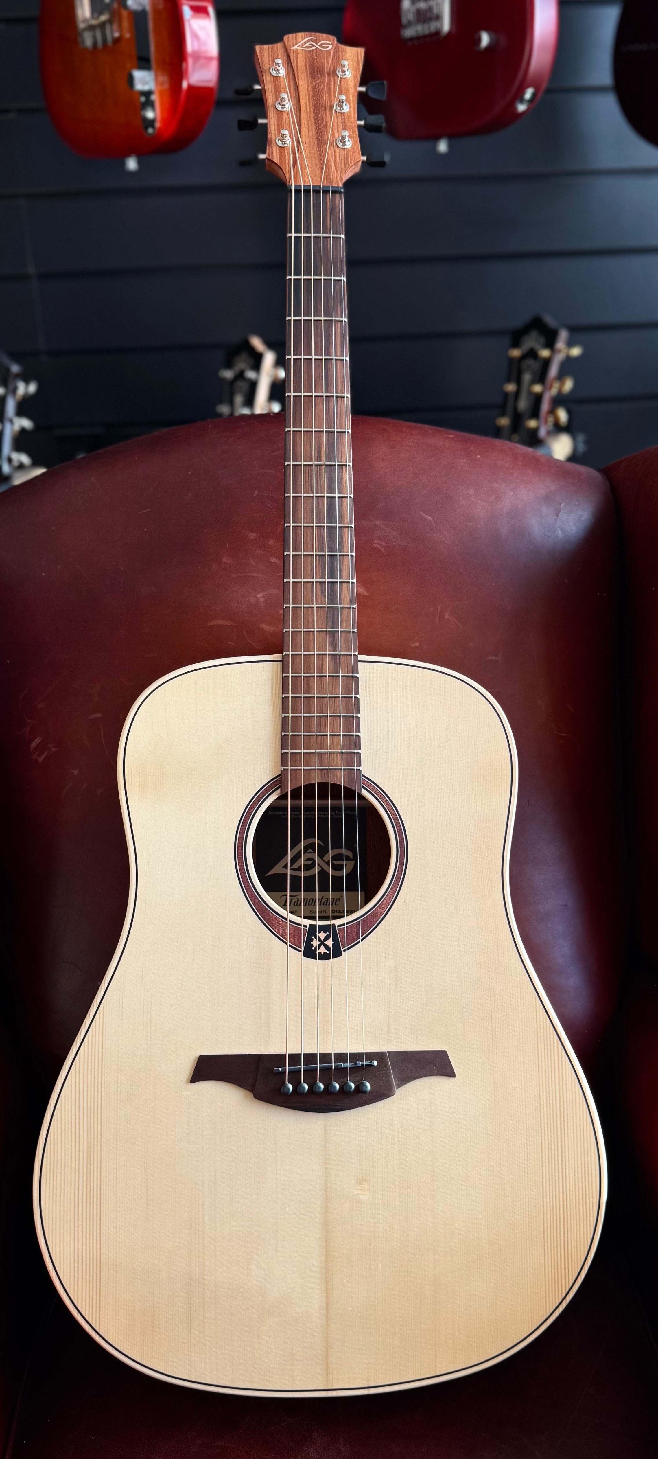 LAG T70D Dreadnought Top Personal Acoustic Recommendation, Acoustic Guitar for sale at Richards Guitars.