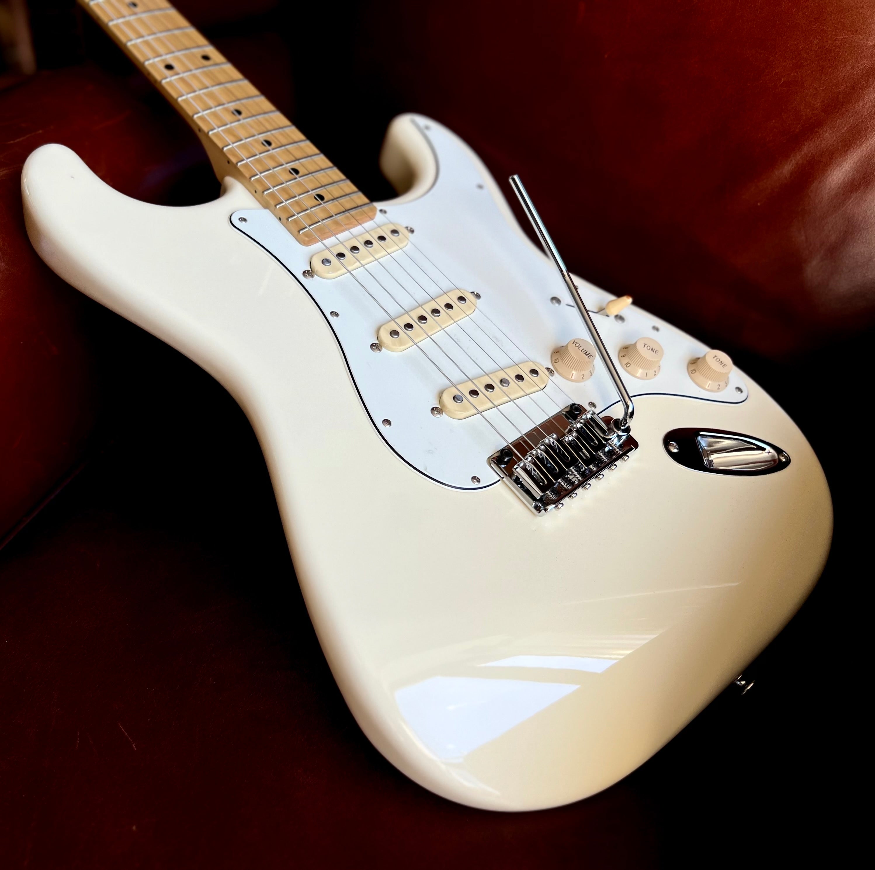 FGN Guitars Boundary BST Olympic White, Electric Guitar for sale at Richards Guitars.