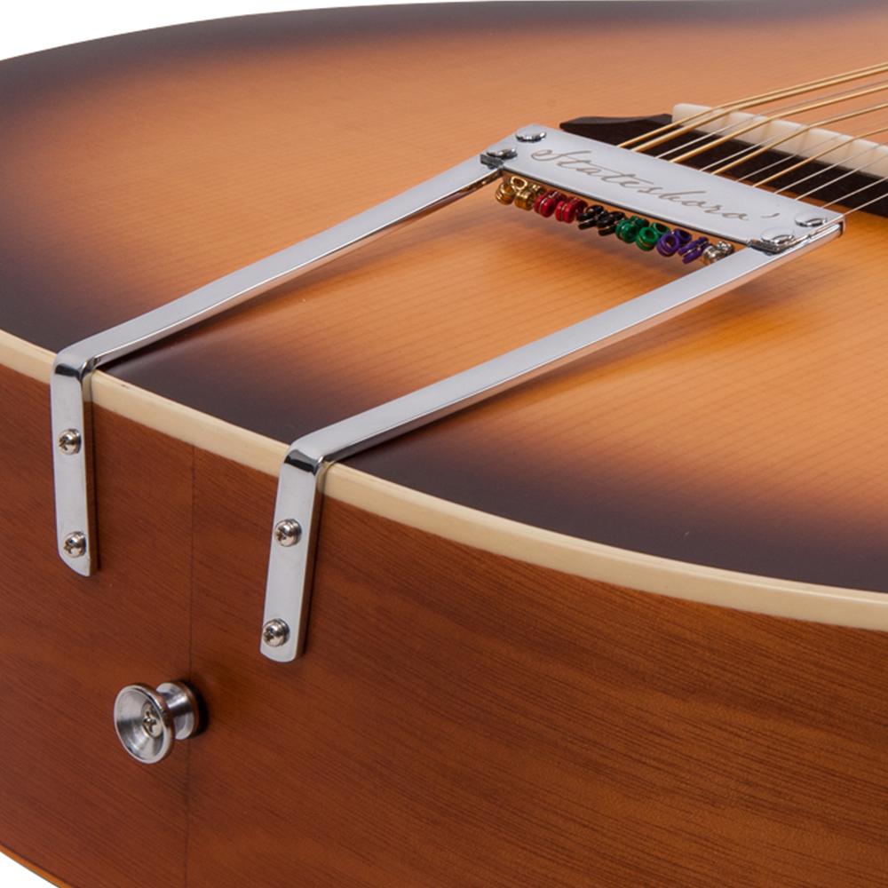 Vintage 'Statesboro' Paul Brett 12 String Acoustic ~ Satin Antique Burst, 12 String Acoustics/Electro-Acoustics for sale at Richards Guitars.