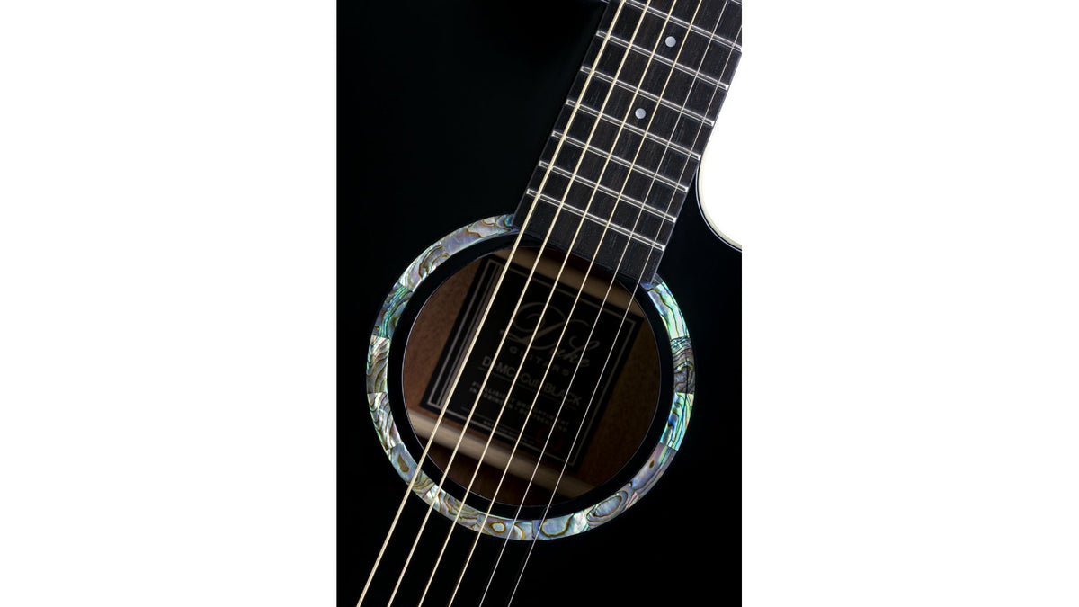 Duke D-MC-Cut-Black Acoustic Guitar (Inc Gigbag)