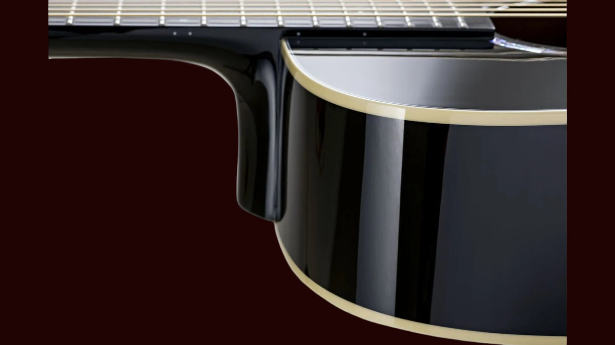 Duke D-MC-Cut-Black Acoustic Guitar (Inc Gigbag)