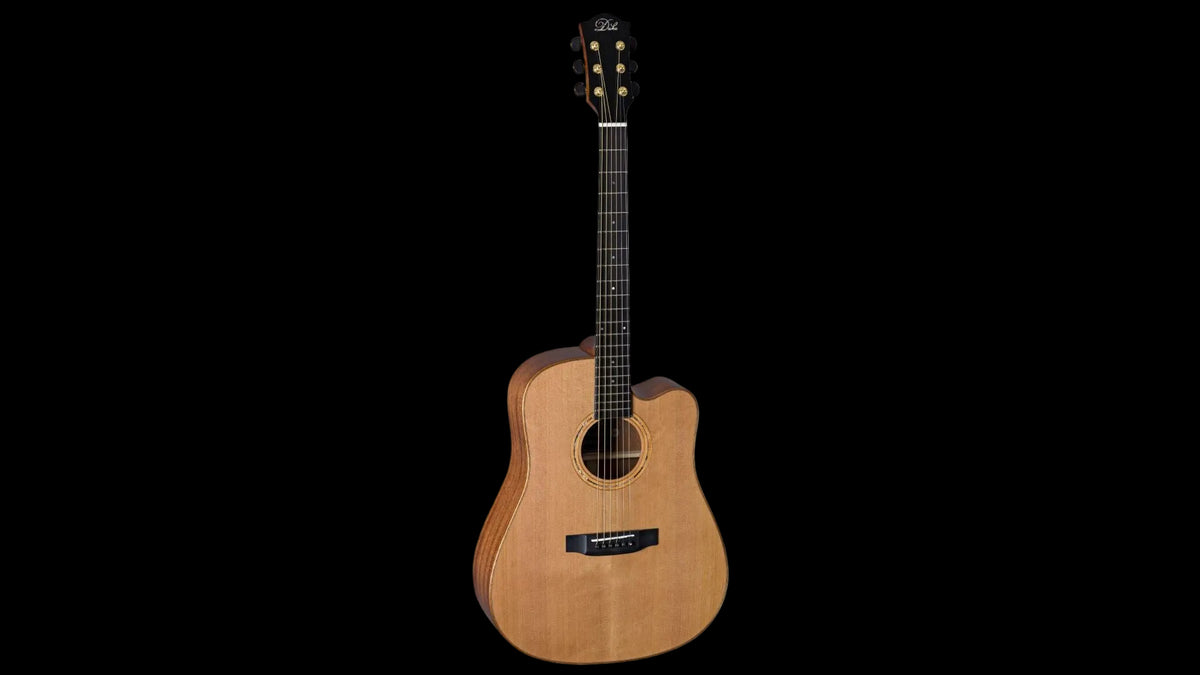 Duke D-MC-Cut-Solid-Air Electro Acoustic Guitar (Inc Deluxe Gigbag)